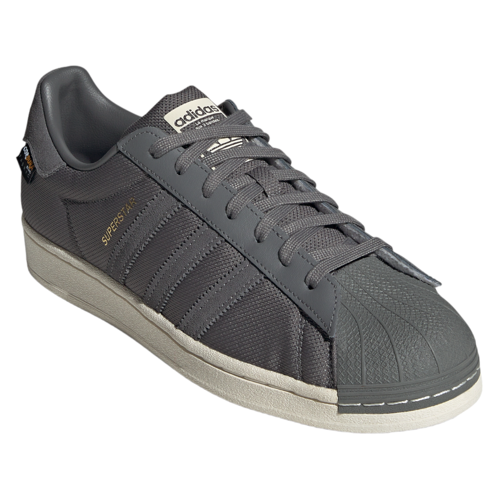 adidas Originals Unisex Superstar Cordura Shoes - Core Grey - ViaductClothing -  -  