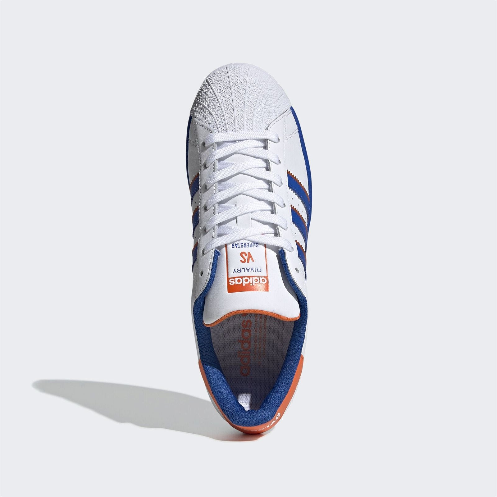 adidas Originals Unisex Superstar Rivalry Shoes - White - ViaductClothing -  -  