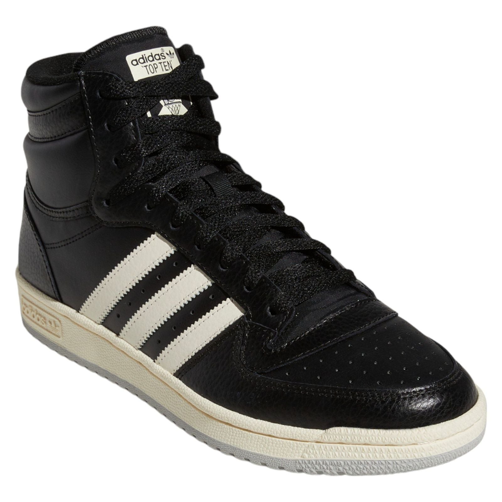 adidas Originals Unisex Top Ten RB Shoes - Black - ViaductClothing -  -  