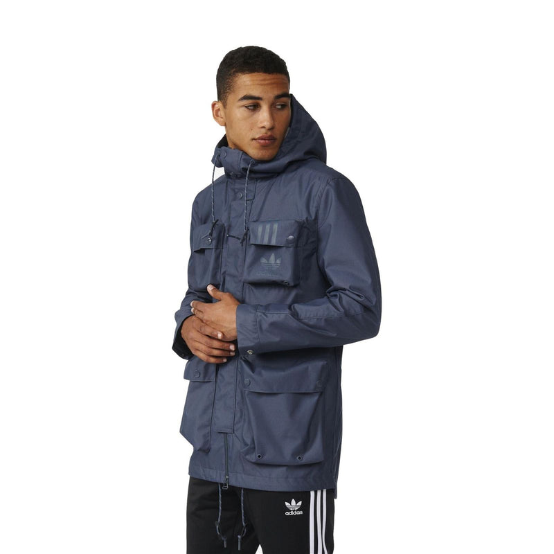 Adidas utility parka black top