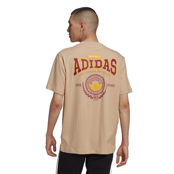 adidas Originals Varsity Graphic Loose Tee - Magic Beige - ViaductClothing -  -  