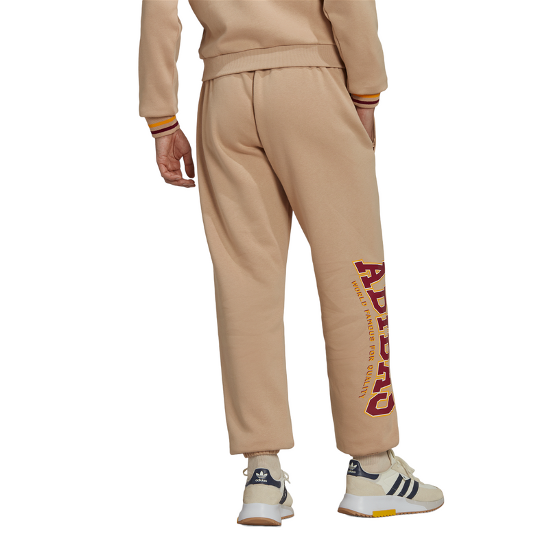 adidas Originals Varsity Sweat Pants - Beige - ViaductClothing -  -  