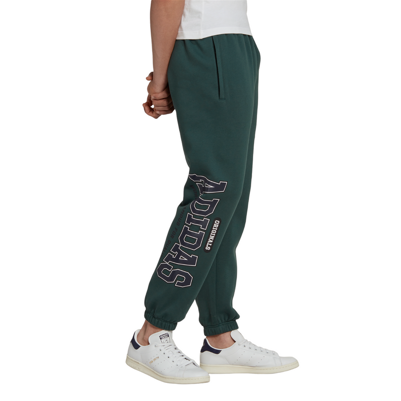adidas Originals Varsity Sweat Pants - Green - ViaductClothing -  -  