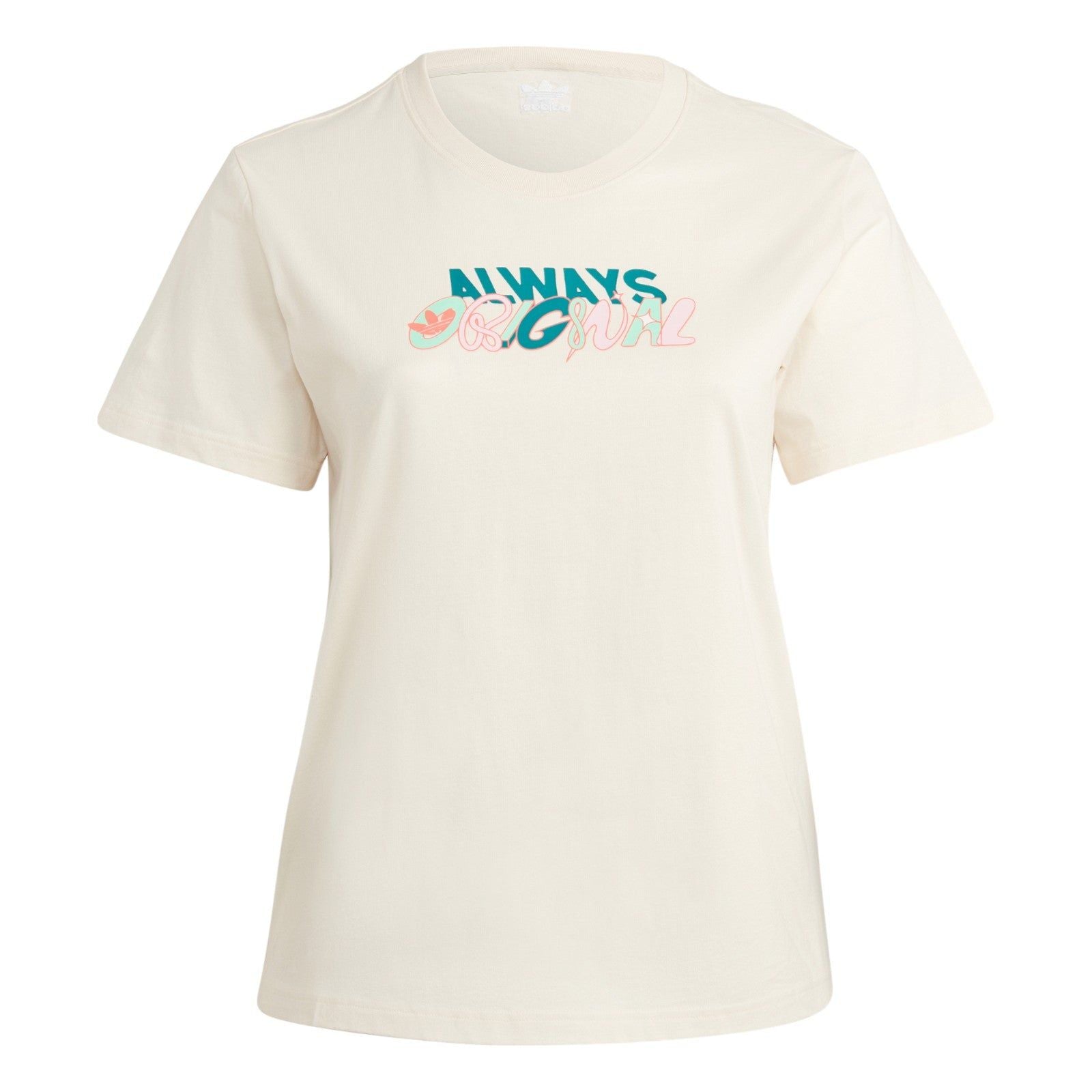 adidas Originals Women's Always Original T-Shirt - Wonder White - ViaductClothing -  -  