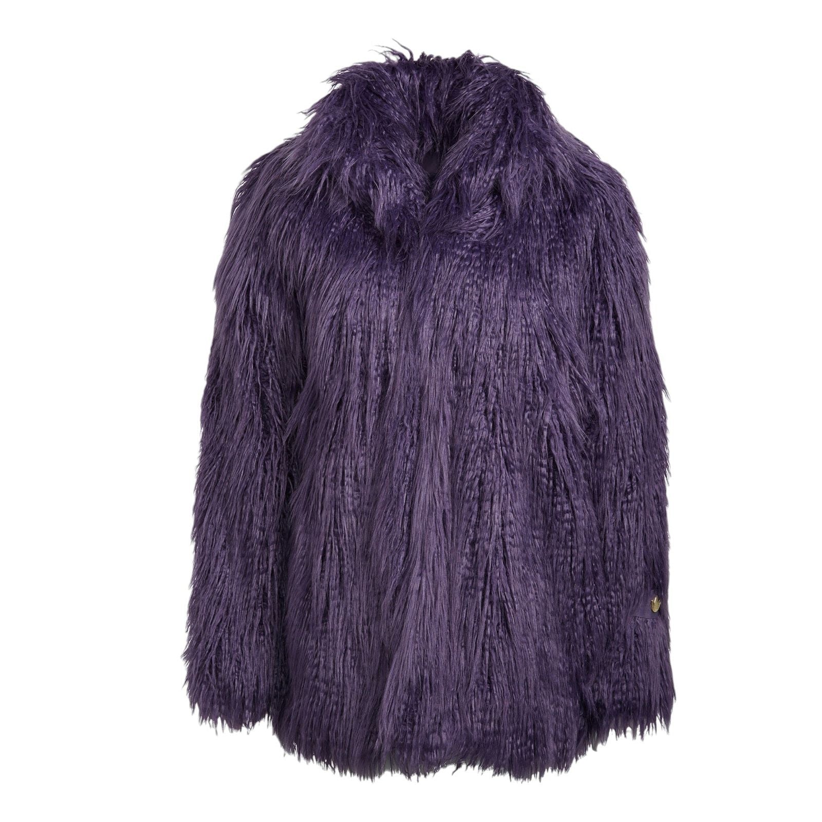 Adidas furry jacket top