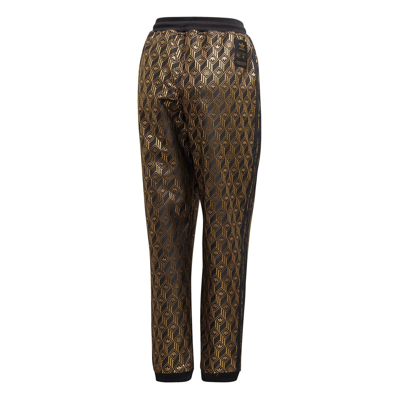 Adidas black gold pants sales