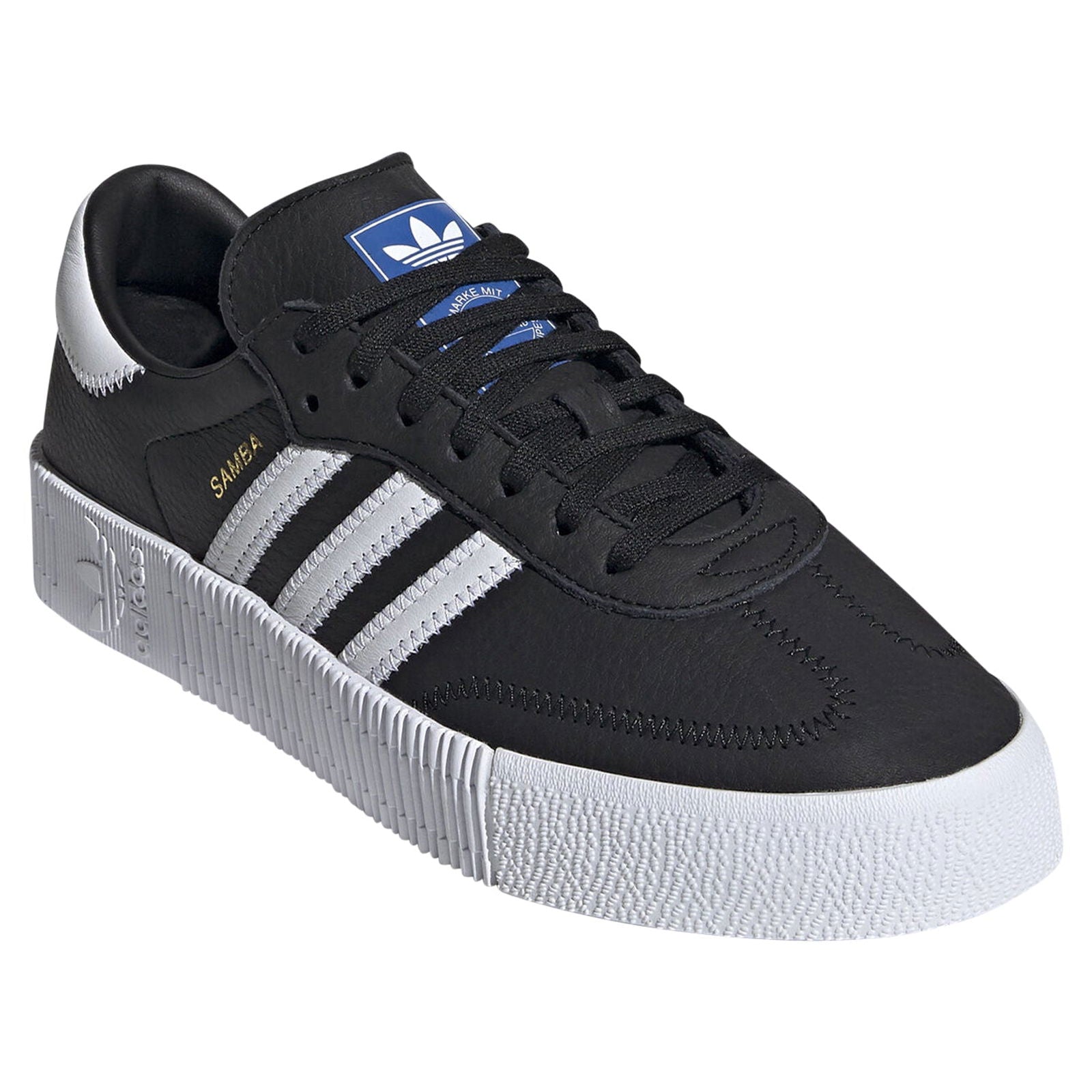 adidas Originals Women s Sambarose Shoes Black FV0766 ViaductClothing