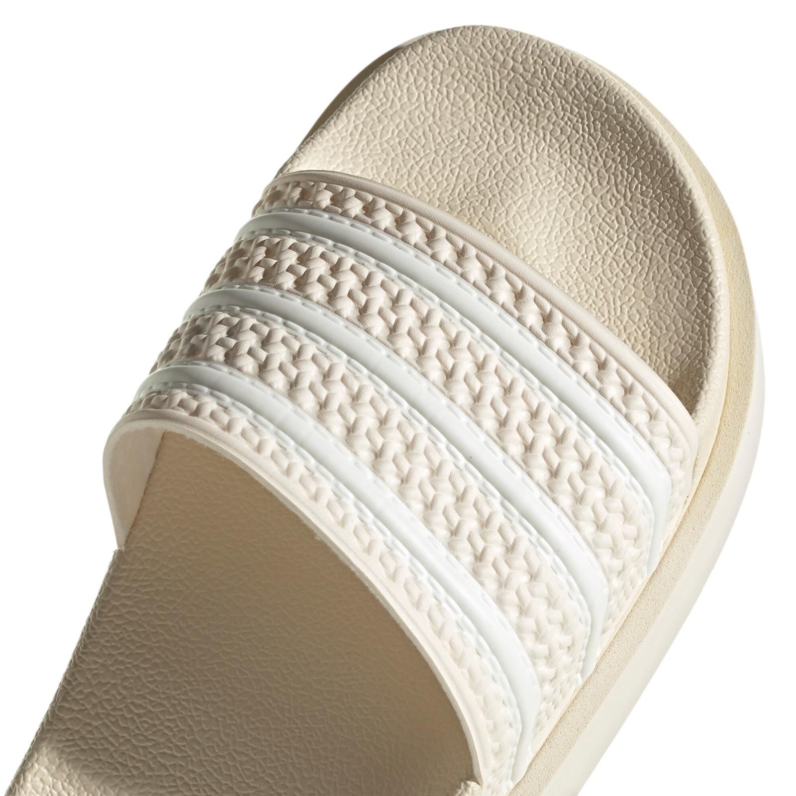 adidas Originals Womens Adilette Bonega Chunky Sole Platform Slides - Beige - ViaductClothing -  -  