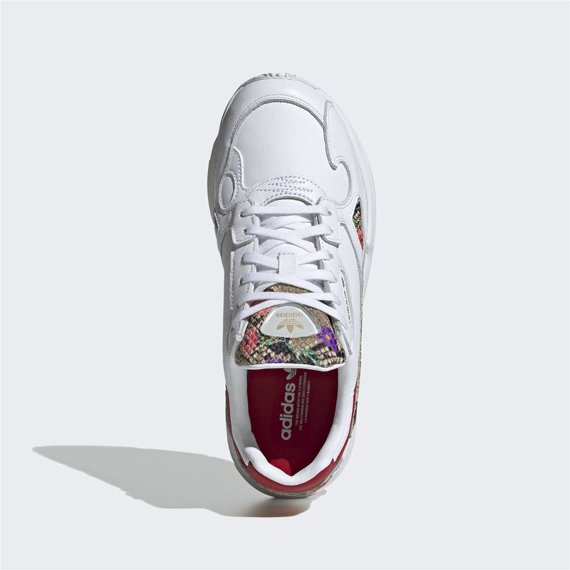 adidas Originals Womens Falcon Shoes - White - ViaductClothing -  -  