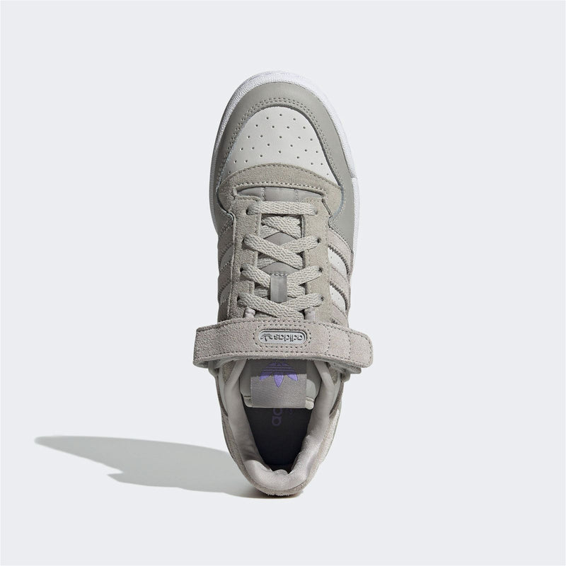 adidas Originals Womens Forum Low Shoes - Grey Purple - ViaductClothing -  -  
