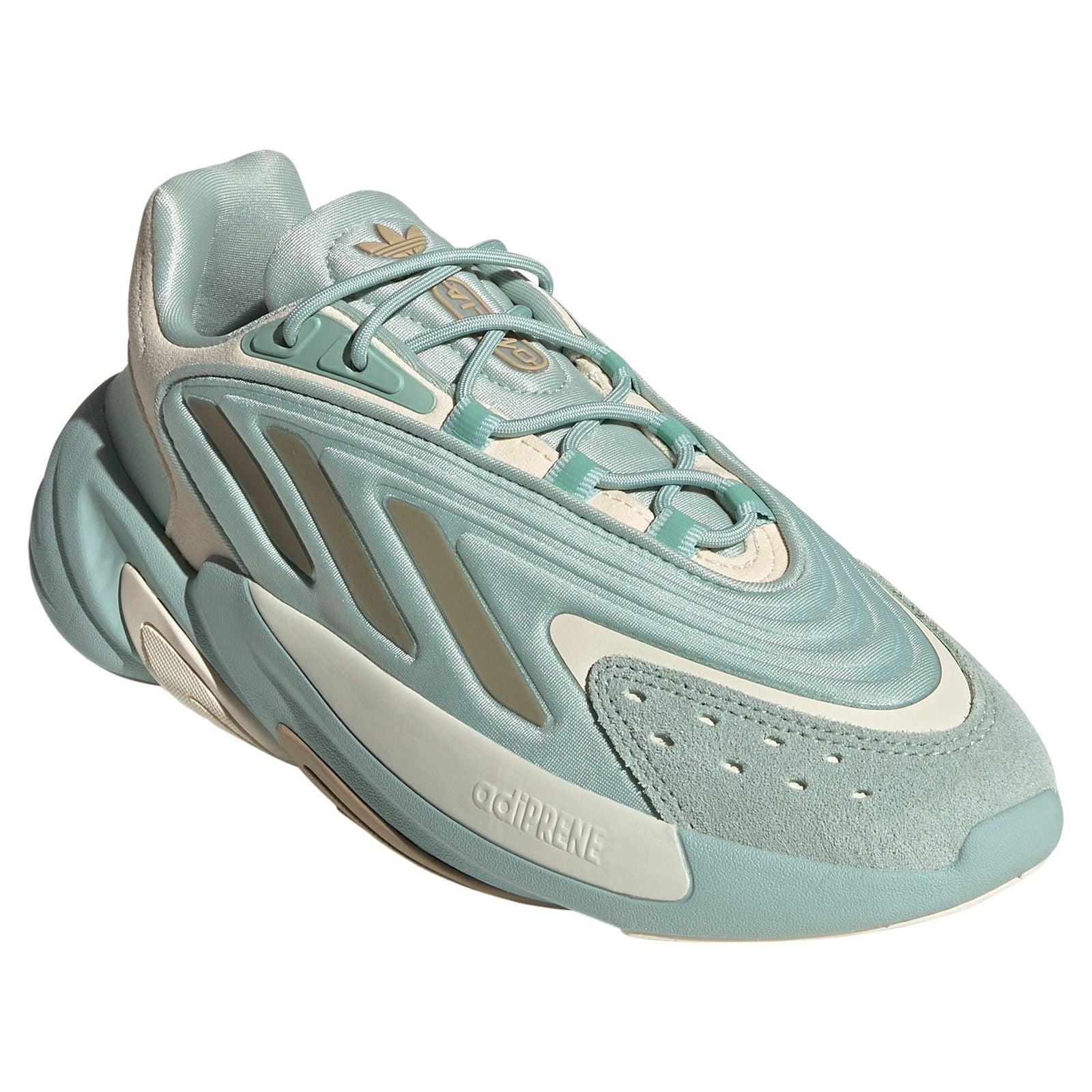 adidas Originals Womens Ozelia Shoes Green Tint GX6458 ViaductClothing