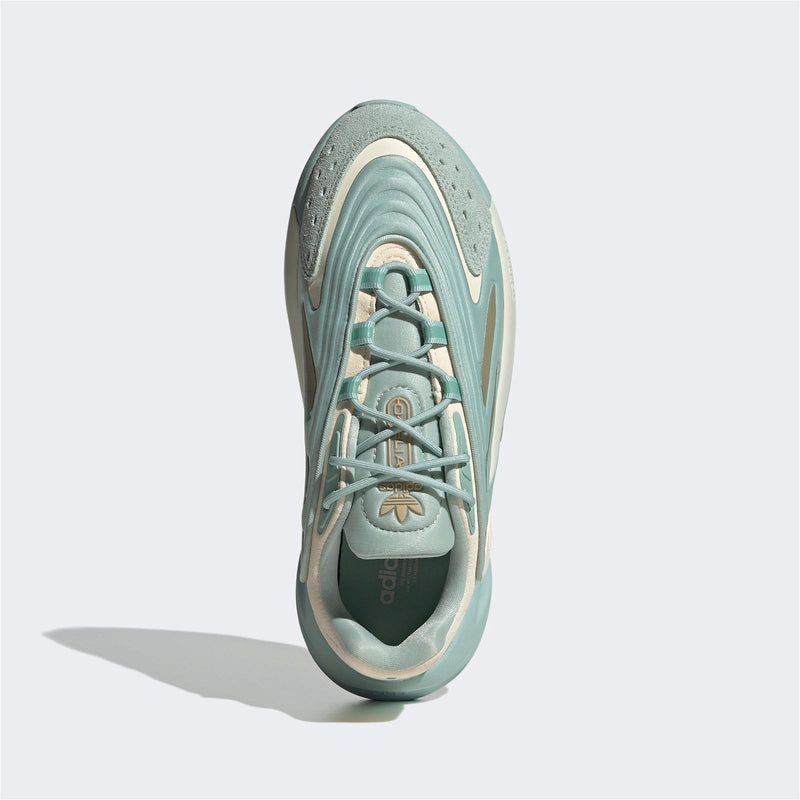 adidas Originals Womens Ozelia Shoes - Green Tint - ViaductClothing -  -  
