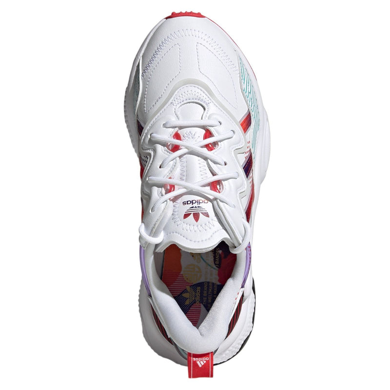 adidas Originals Womens Ozweego CNY Trainers - White - ViaductClothing -  -  
