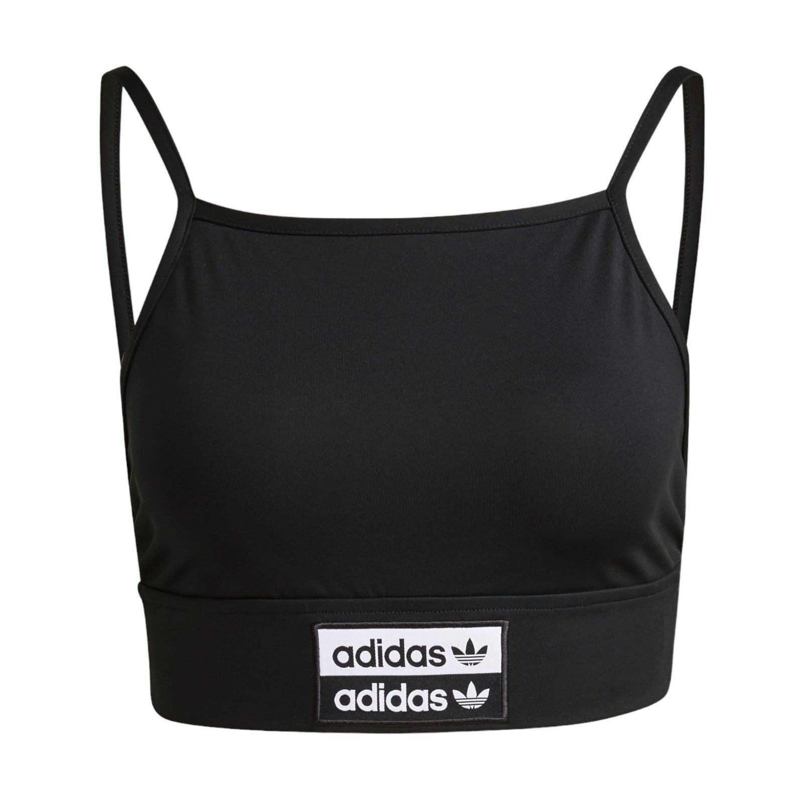 adidas Originals Womens R.Y.V. Bra Top - Black - ViaductClothing -  -  