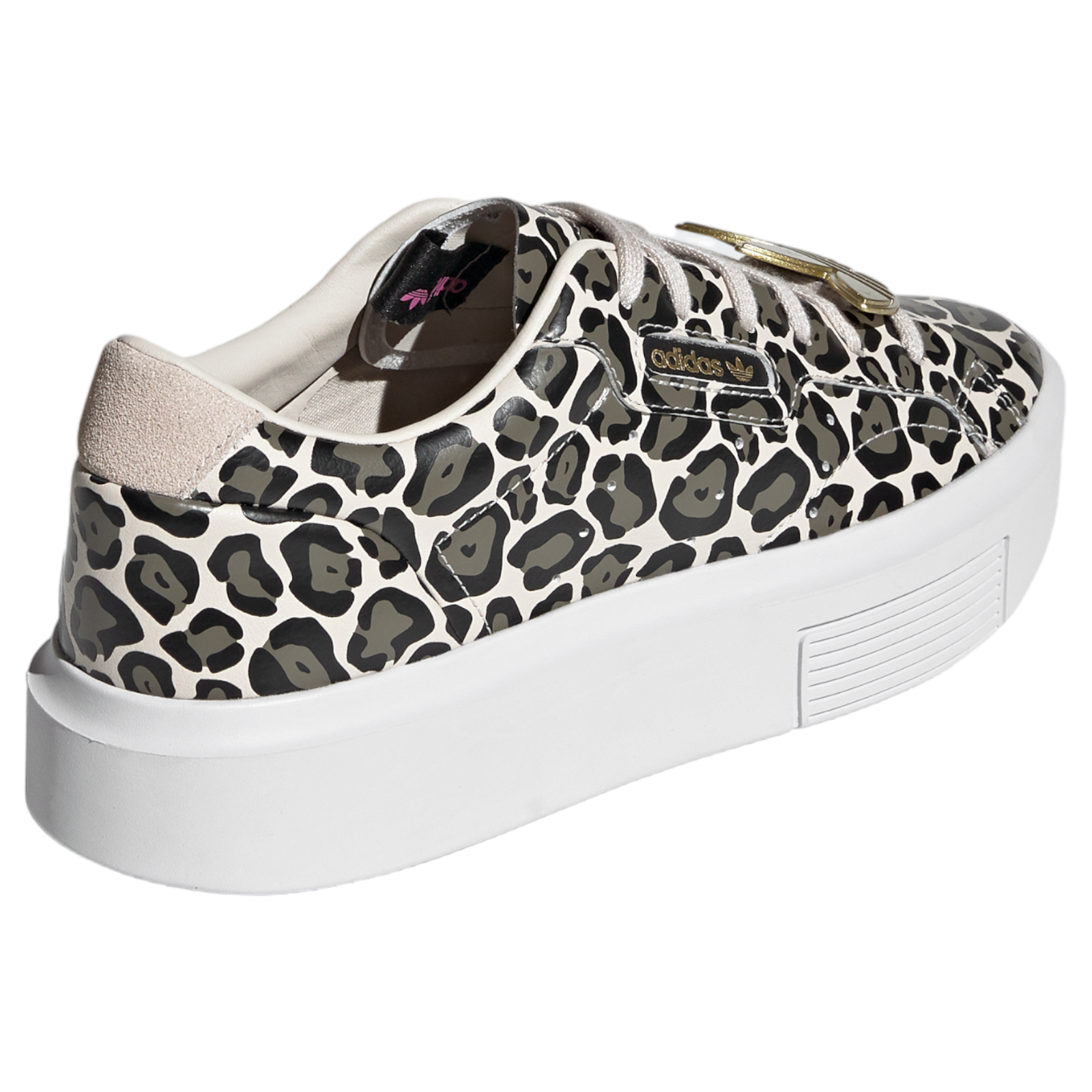 adidas Originals Womens Sleek Super Trainers - Leopard Print - ViaductClothing -  -  