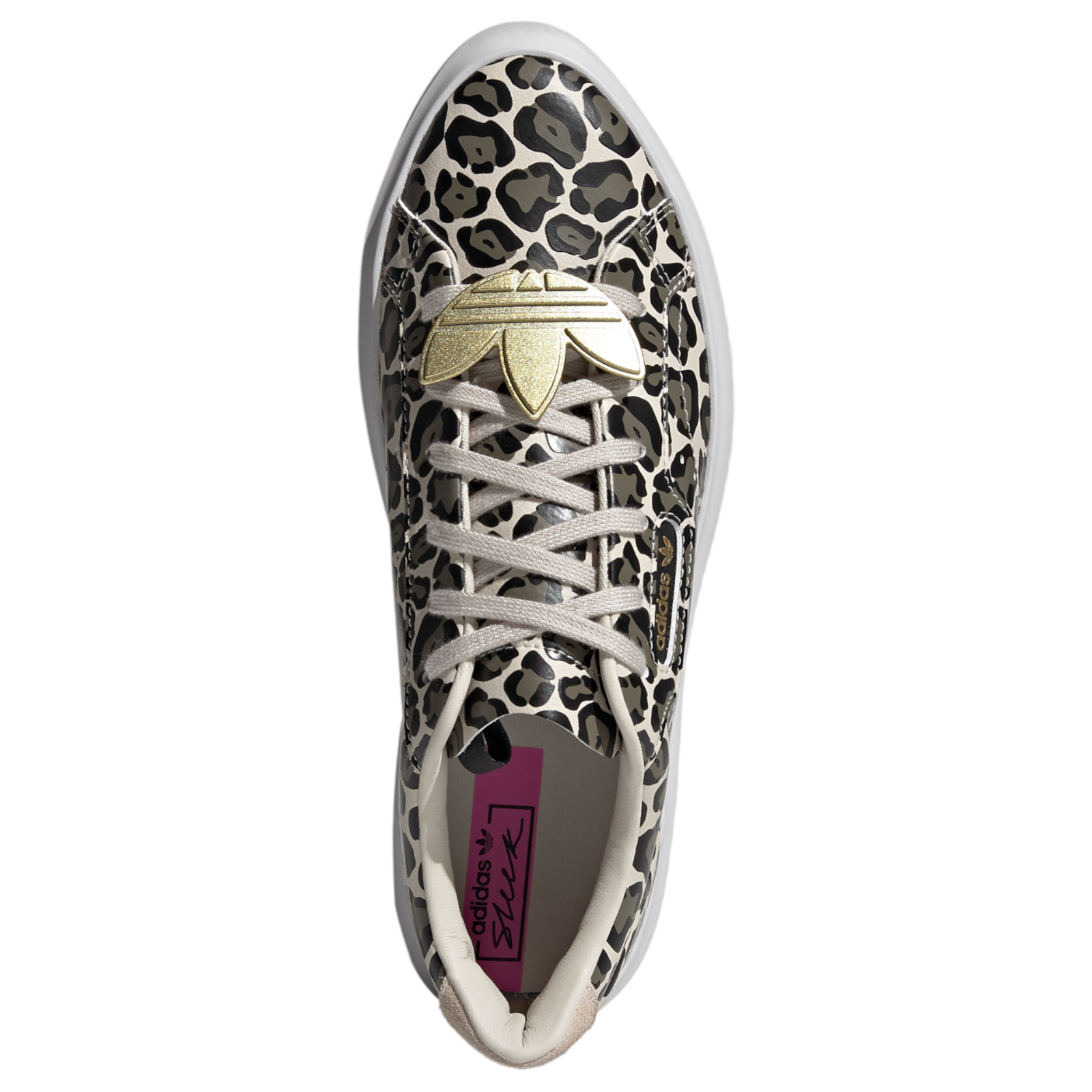 adidas Originals Womens Sleek Super Trainers - Leopard Print - ViaductClothing -  -  