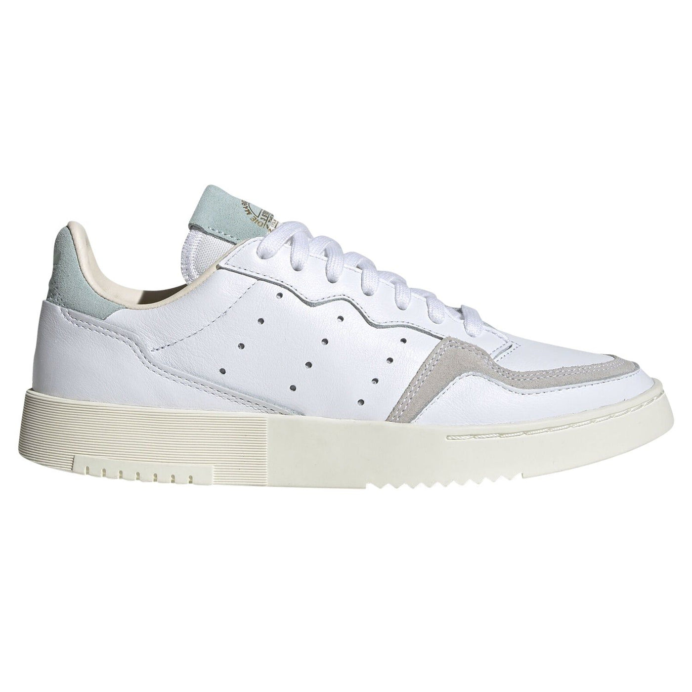 adidas Originals Womens Supercourt Shoes White FU9358 ViaductClothing