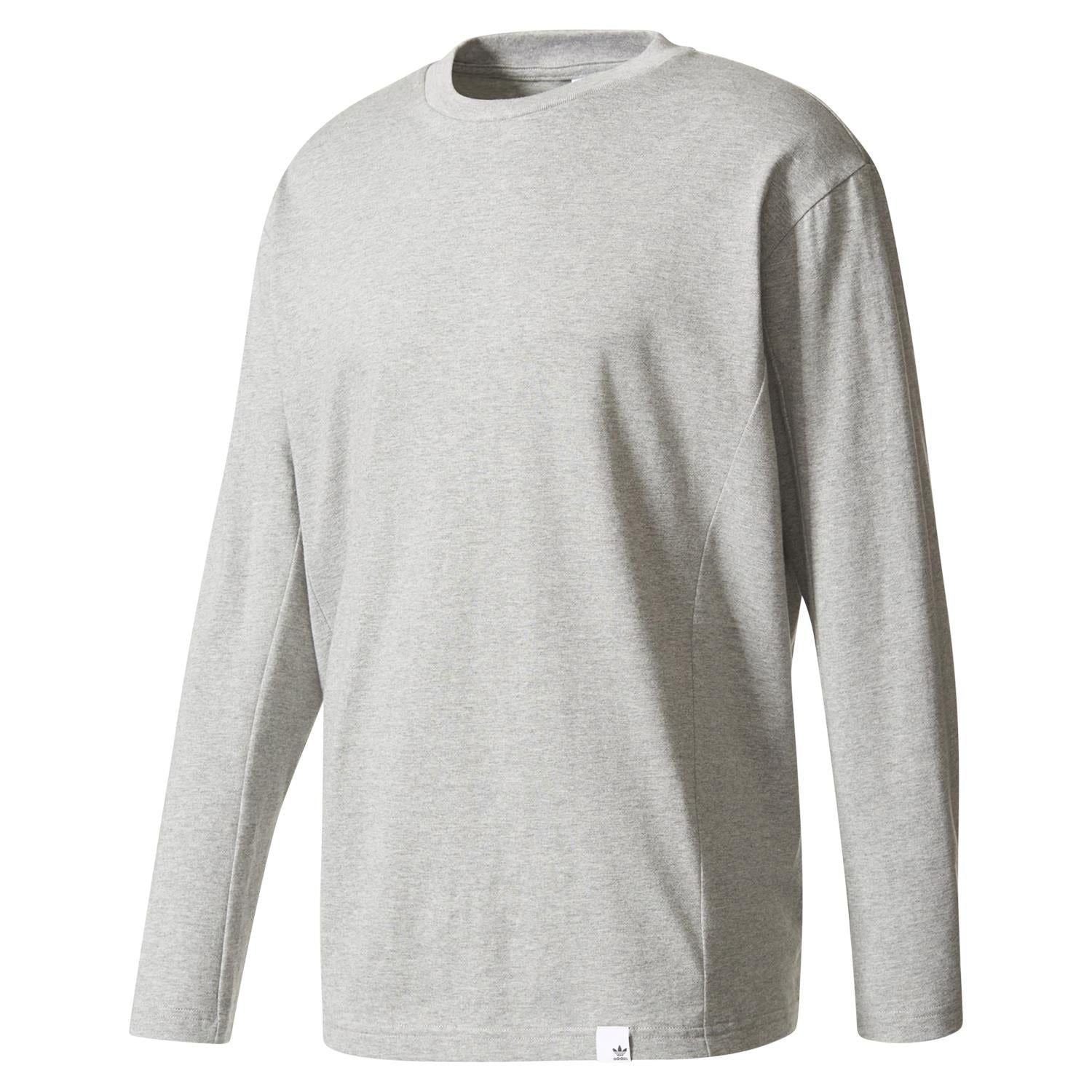 adidas Originals XBYO Long Sleeved T Shirt - Grey - ViaductClothing -  -  