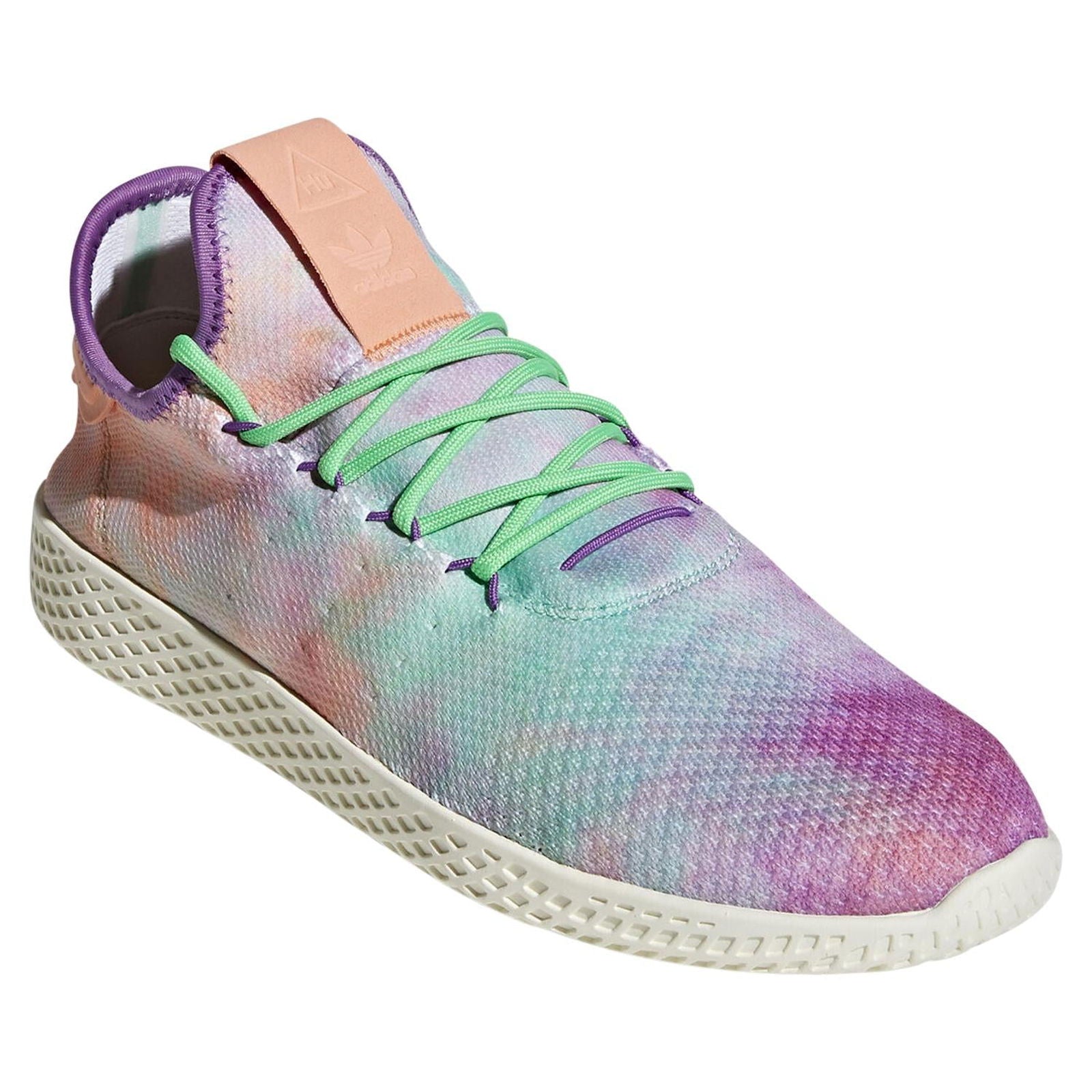 adidas Originals X Pharrell Williams Hu Tennis Hu 'holi Powder Dye' Trainers - Chalk Coral - ViaductClothing -  -  