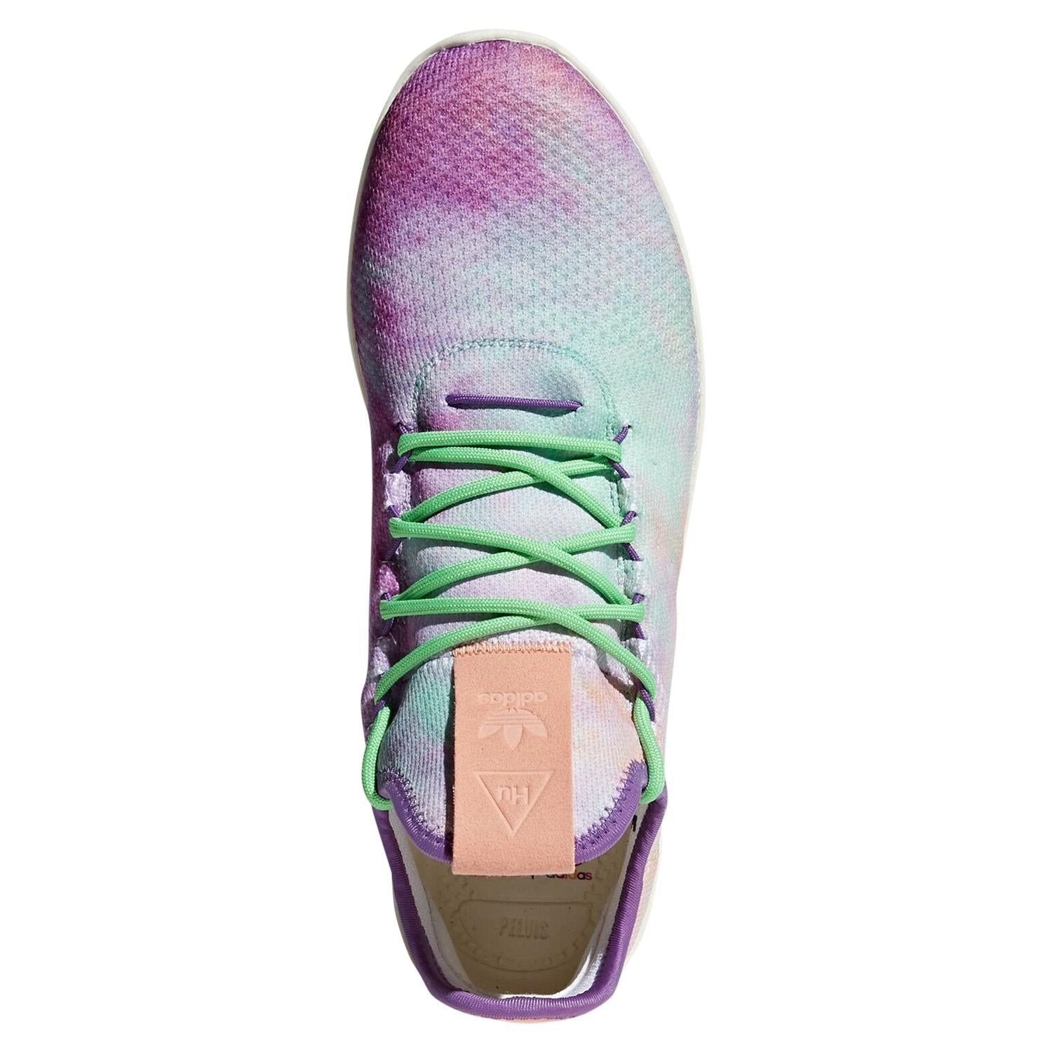 adidas Originals X Pharrell Williams Hu Tennis Hu 'holi Powder Dye' Trainers - Chalk Coral - ViaductClothing -  -  