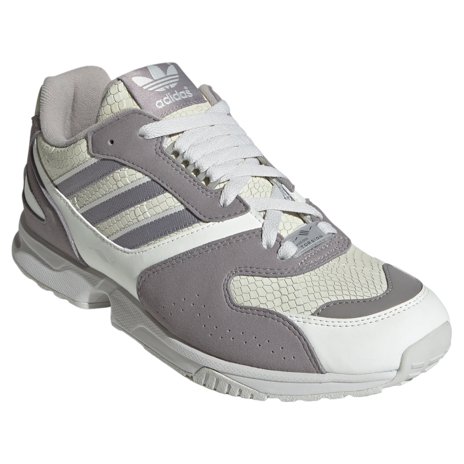 adidas Originals ZX 4000 Snakeskin Glow Trainers - Grey - ViaductClothing -  -  