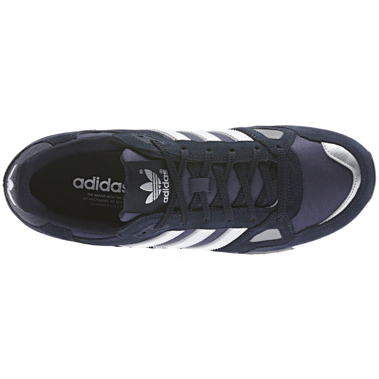 adidas Originals ZX 750 Trainers - Navy - ViaductClothing -  -  