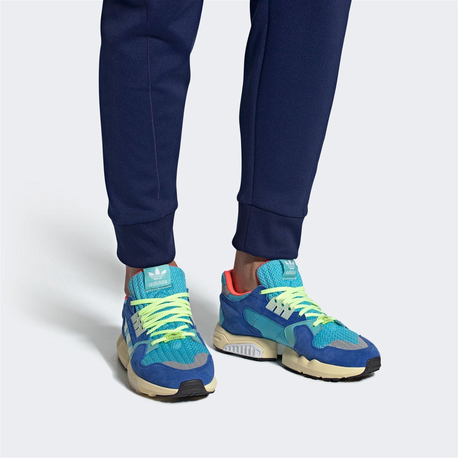 adidas Originals ZX Torsion Shoes - Bright Cyan - ViaductClothing -  -  