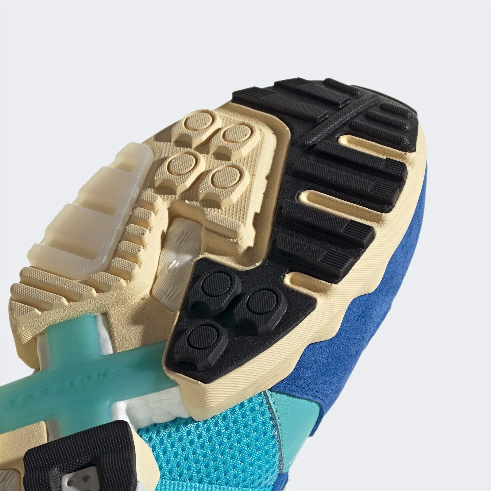 adidas Originals ZX Torsion Shoes - Bright Cyan - ViaductClothing -  -  
