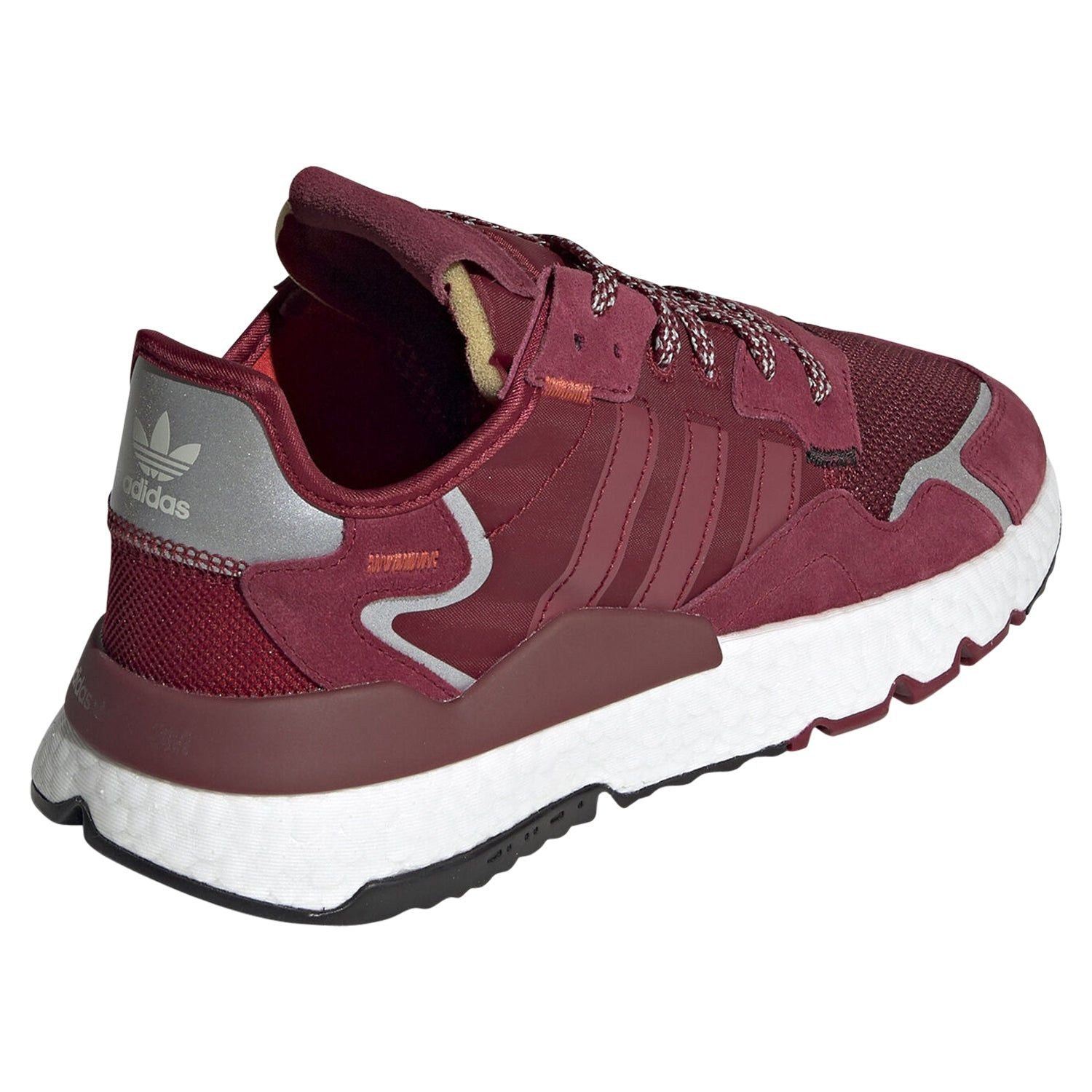 adidas Originals x 3M Nite Jogger Shoes - Collegiate Burgundy - ViaductClothing -  -  
