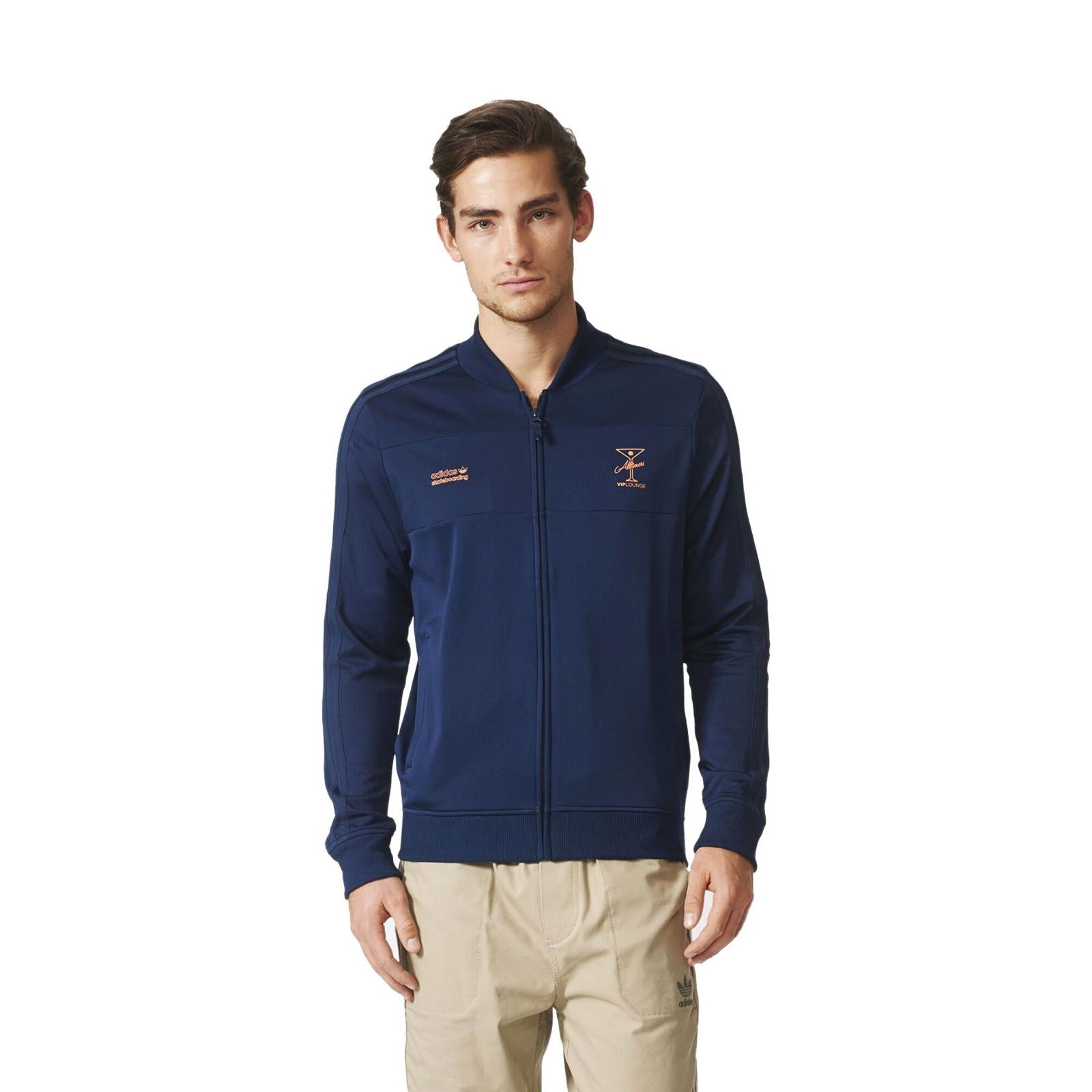 adidas Originals x Alltimers Track Top - Navy - ViaductClothing -  -  