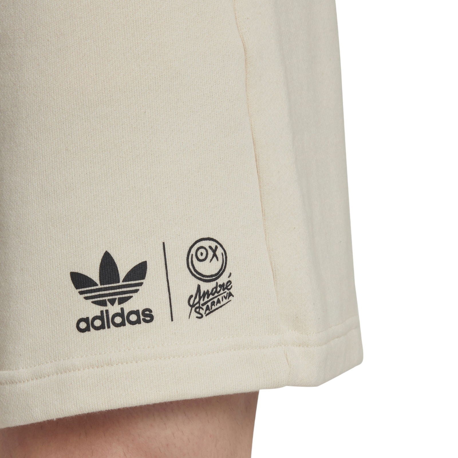 adidas Originals x André Saraiva Sweat Shorts - White - ViaductClothing -  -  