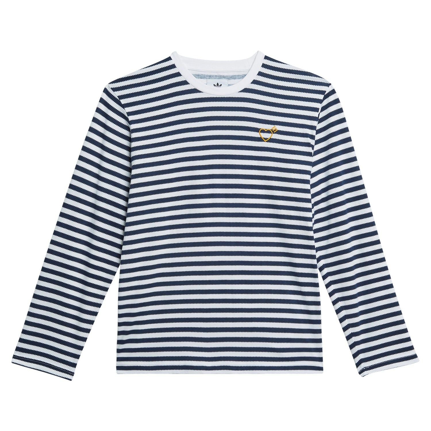 adidas Originals x Human Made Long Sleeve T-Shirt - Navy - ViaductClothing -  -  