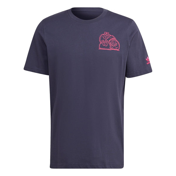adidas Originals x Kevin Lyons Tee - Navy - ViaductClothing -  -  