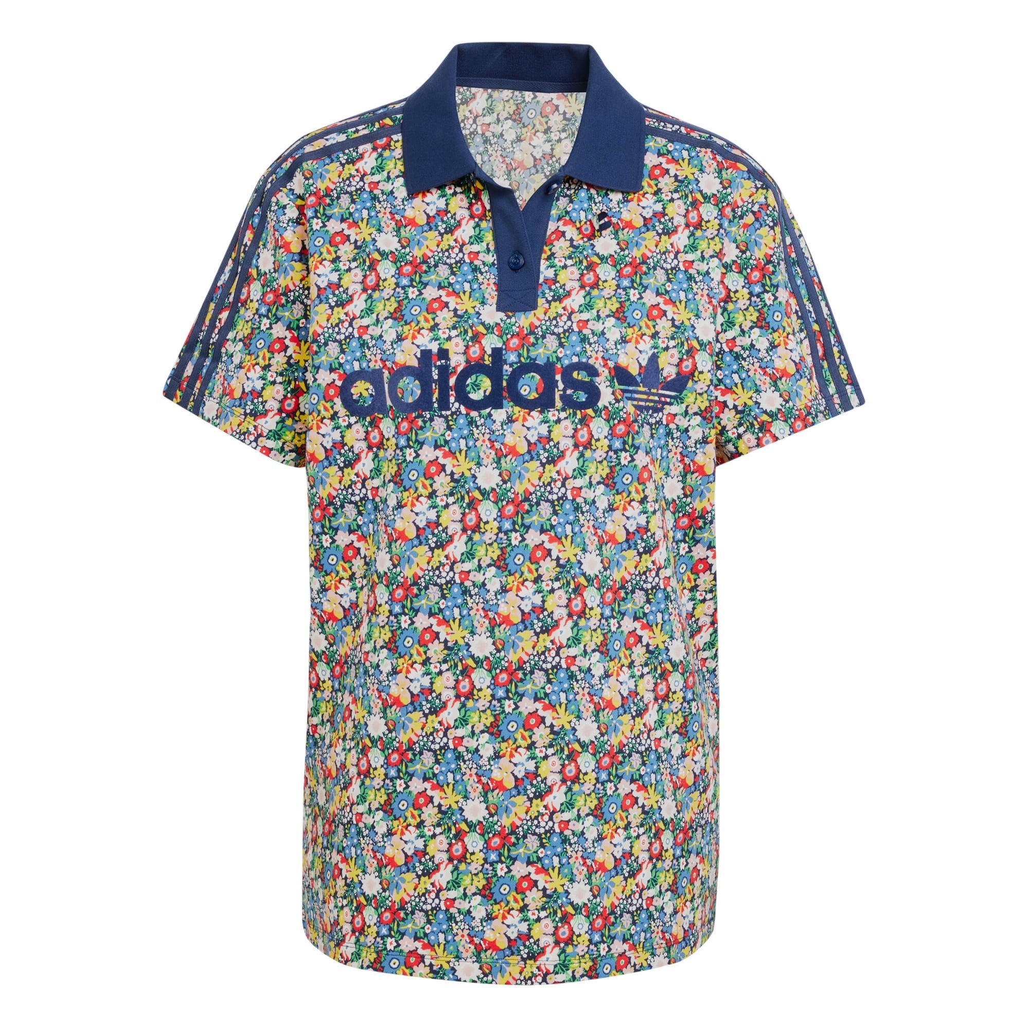 adidas Originals x Liberty London Women's Football Jersey - Multicolor / Night Indigo