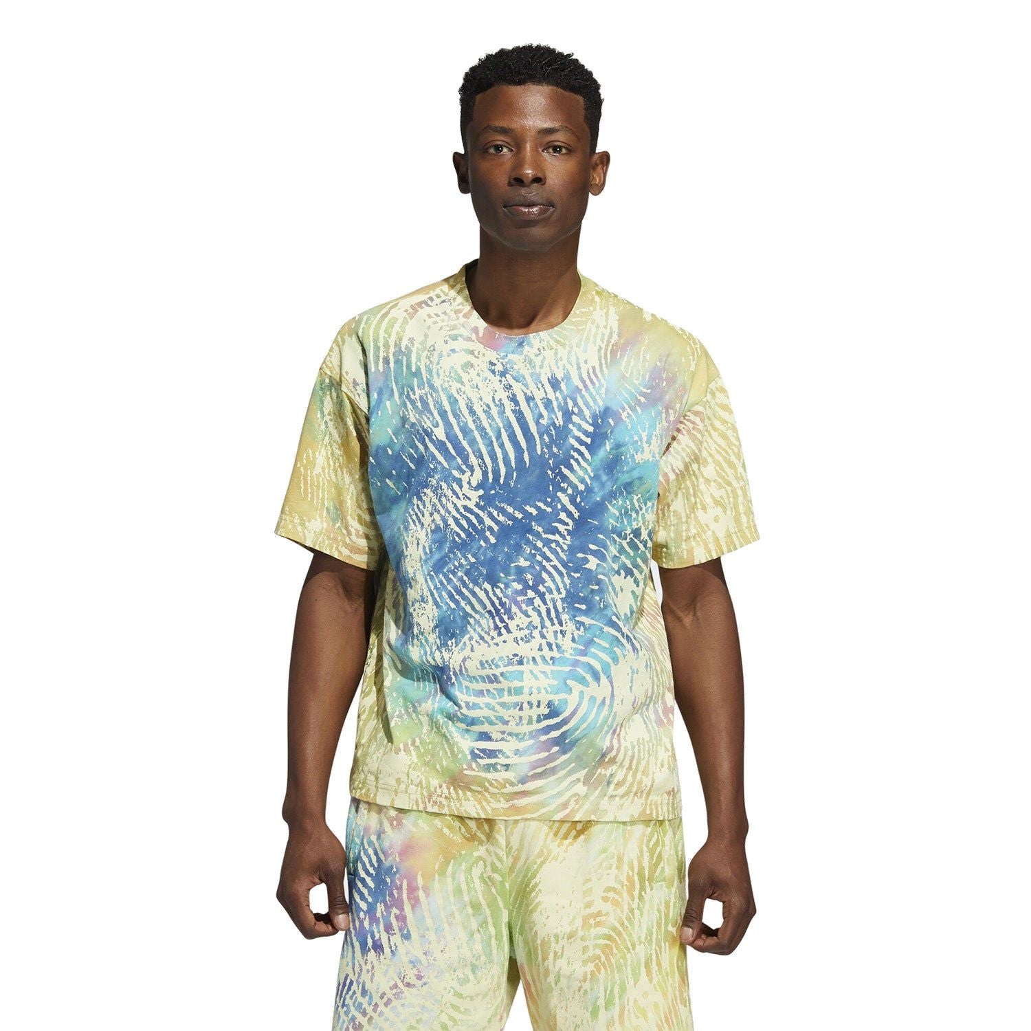 adidas Originals x Pharrell Williams Tee 'March Madness' - Yellow - ViaductClothing -  -  