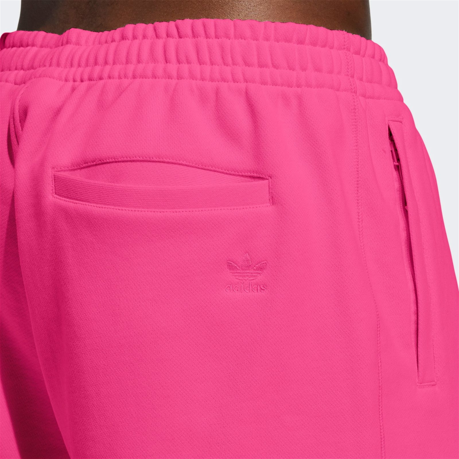 adidas Originals x Pharrell Williams Unisex Basic Shorts - Solar Pink - ViaductClothing -  -  