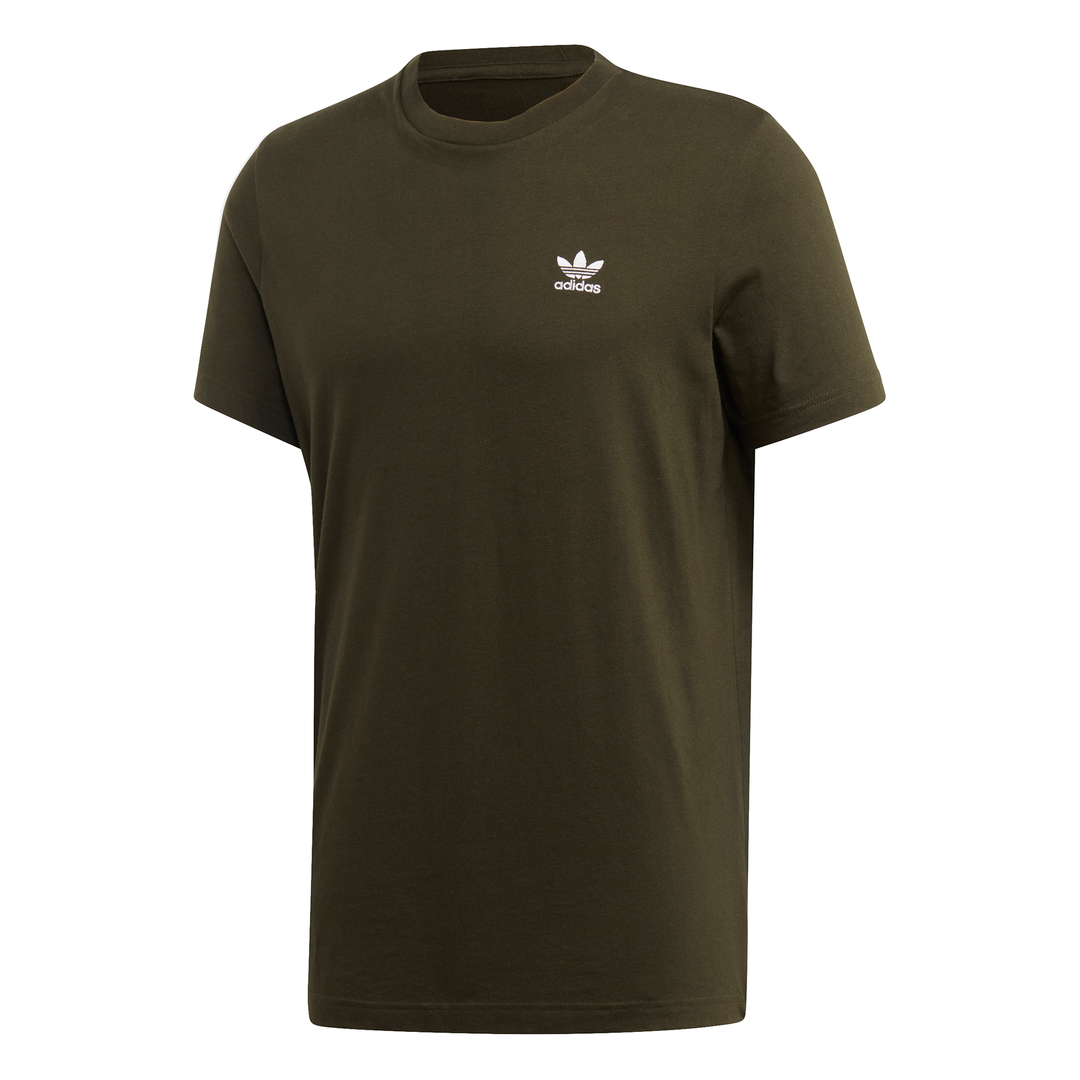 adidas Orignals Trefoil Essentials T Shirt - Cargo Green - ViaductClothing -  -  