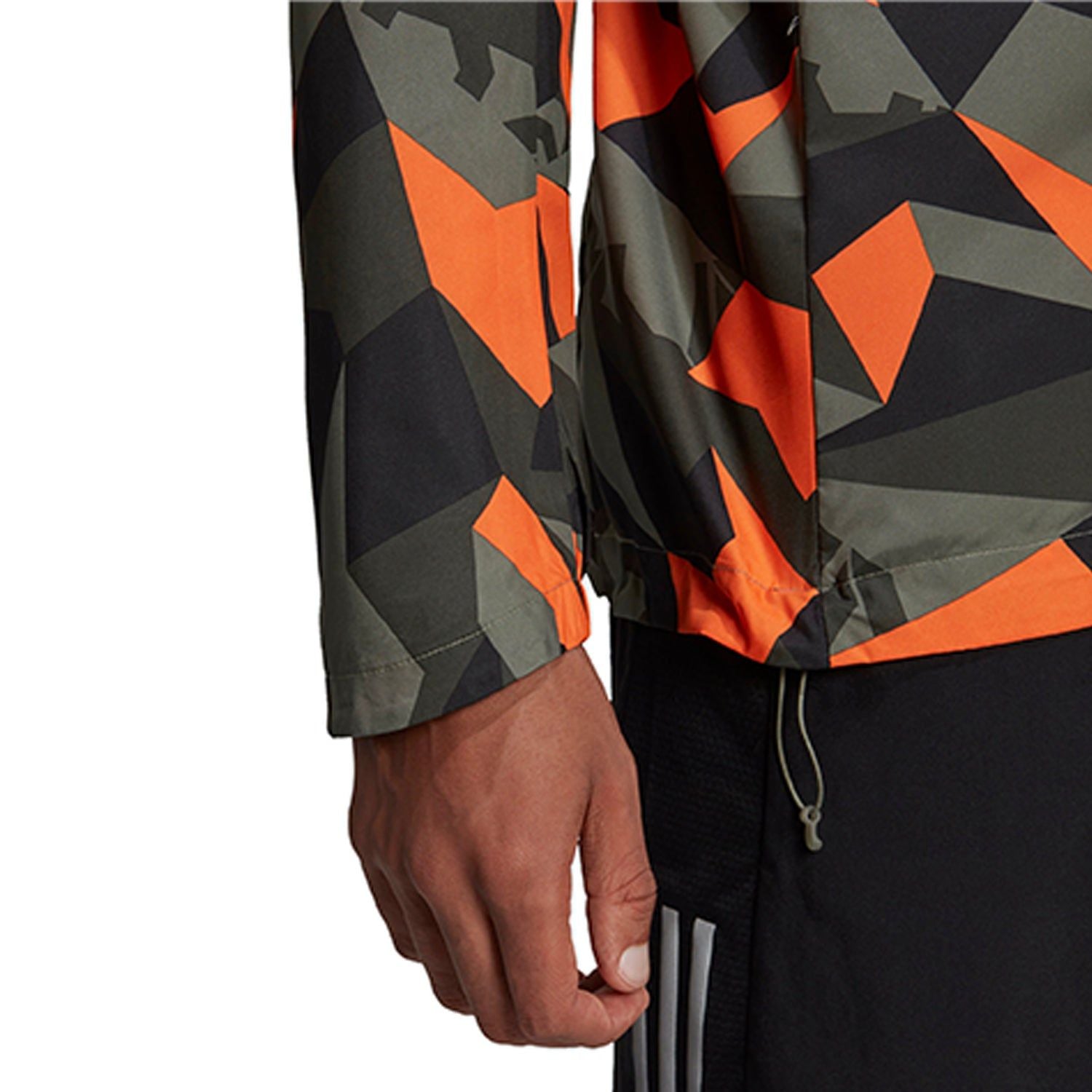 adidas Own The Run Camo Jacket - Green - ViaductClothing -  -  