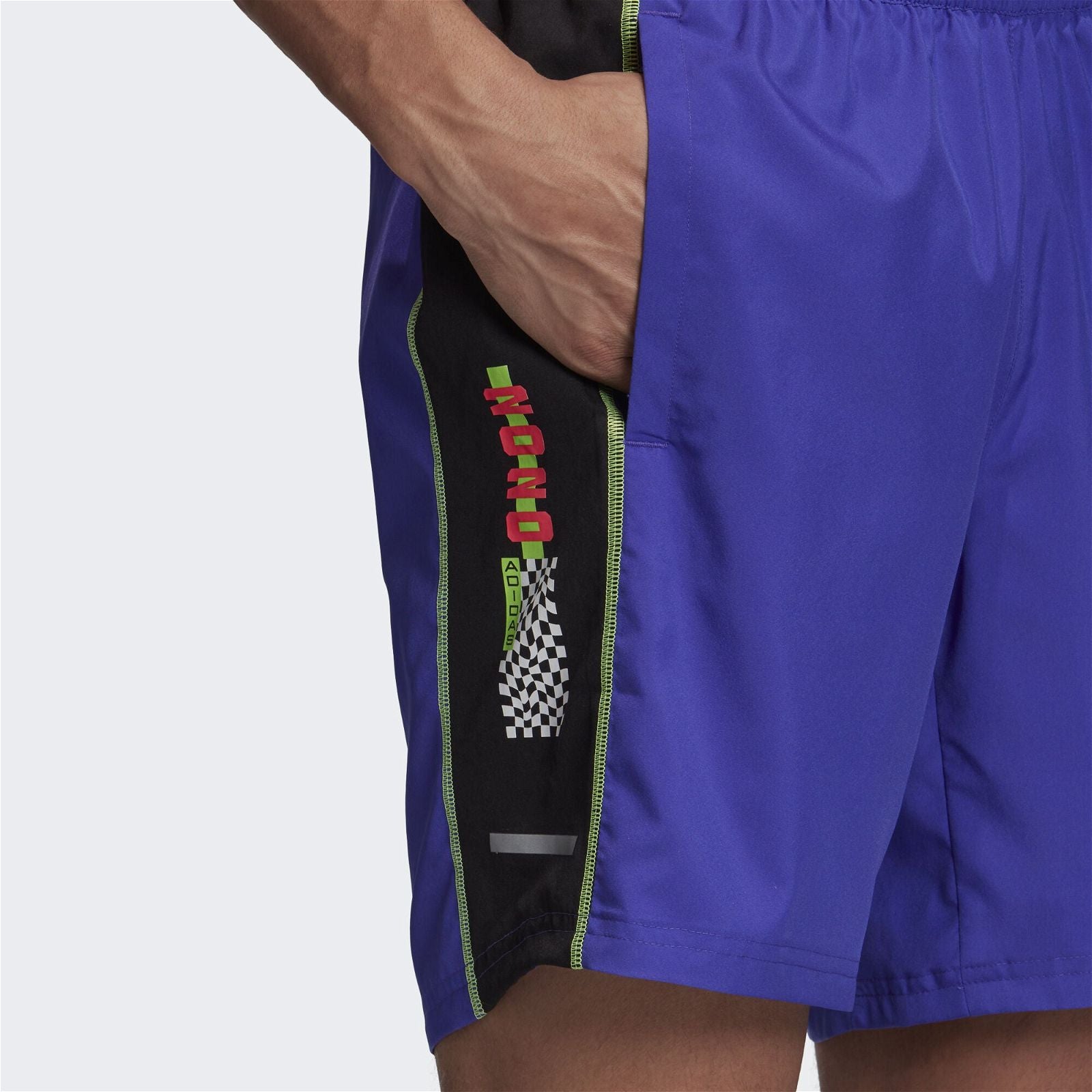 adidas Own The Run Shorts - Purple - ViaductClothing -  -  