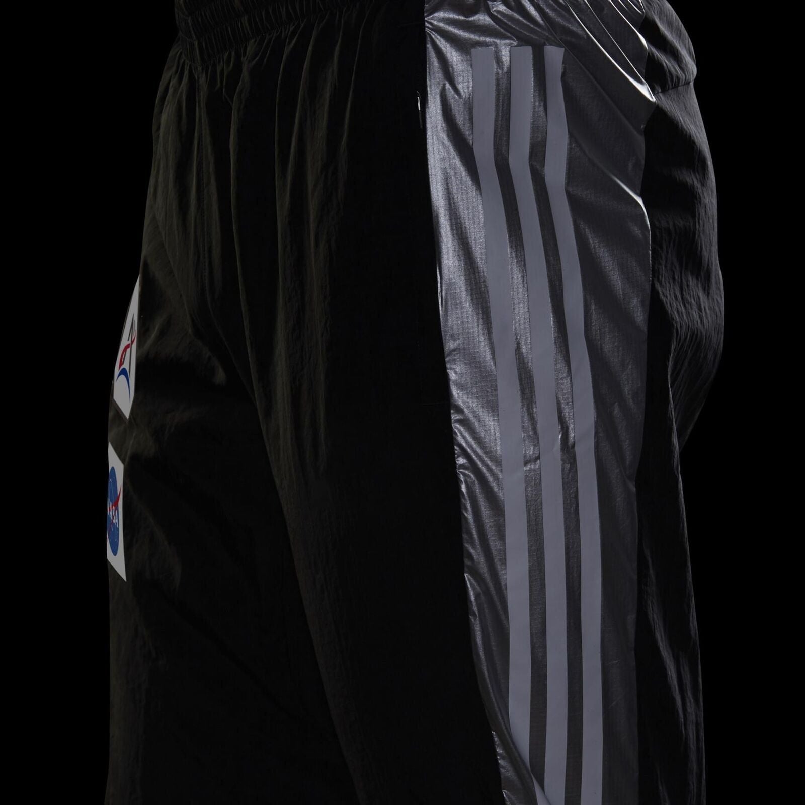 adidas Own The Run Space Race Nasa Track Pants - Black - ViaductClothing -  -  