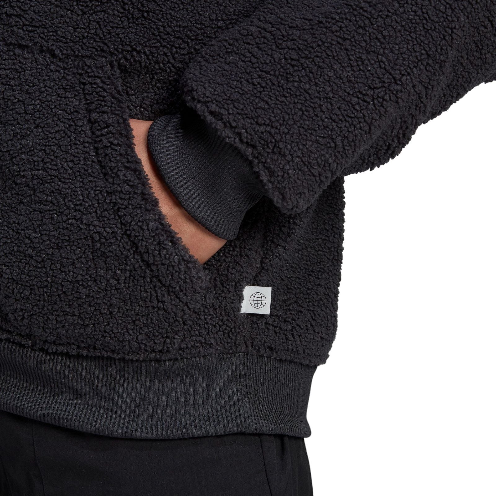adidas Polar Fleece Full-Zip Sweatshirt - Grey - ViaductClothing -  -  