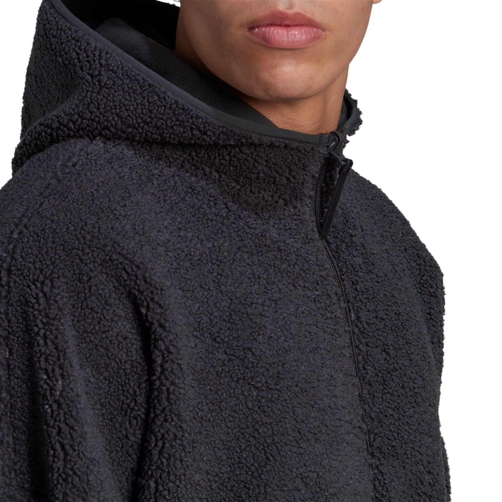 adidas Polar Fleece Full-Zip Sweatshirt - Grey - ViaductClothing -  -  