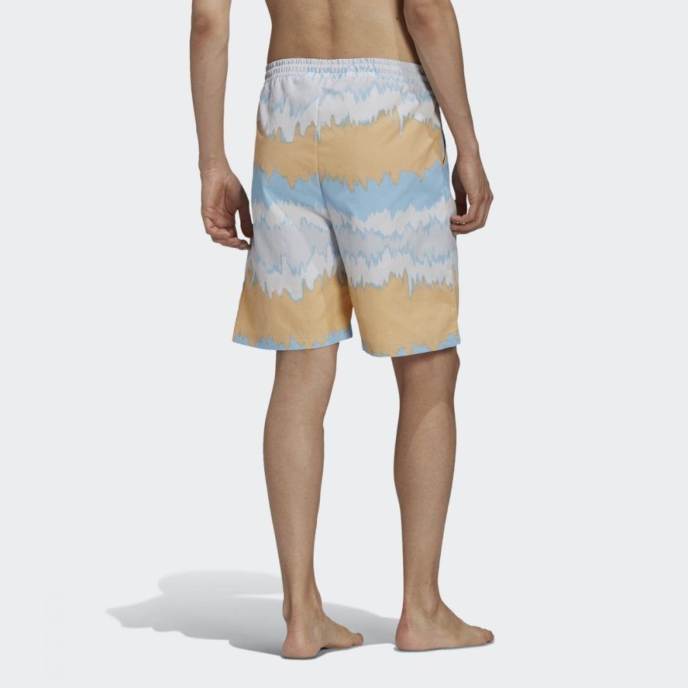 adidas Retro ADV Adventure Swim Shorts - Hazy Orange - ViaductClothing -  -  