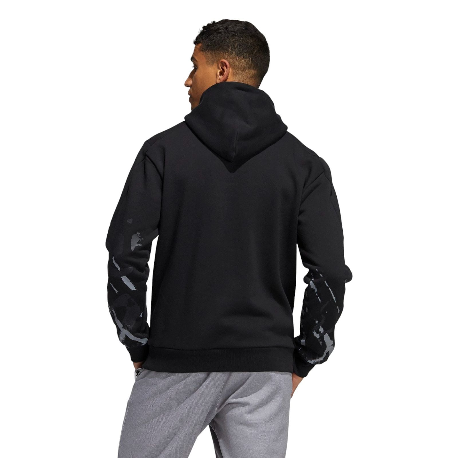 adidas Reverse Retro Future Icons Graphic Hoodie - Black - ViaductClothing -  -  