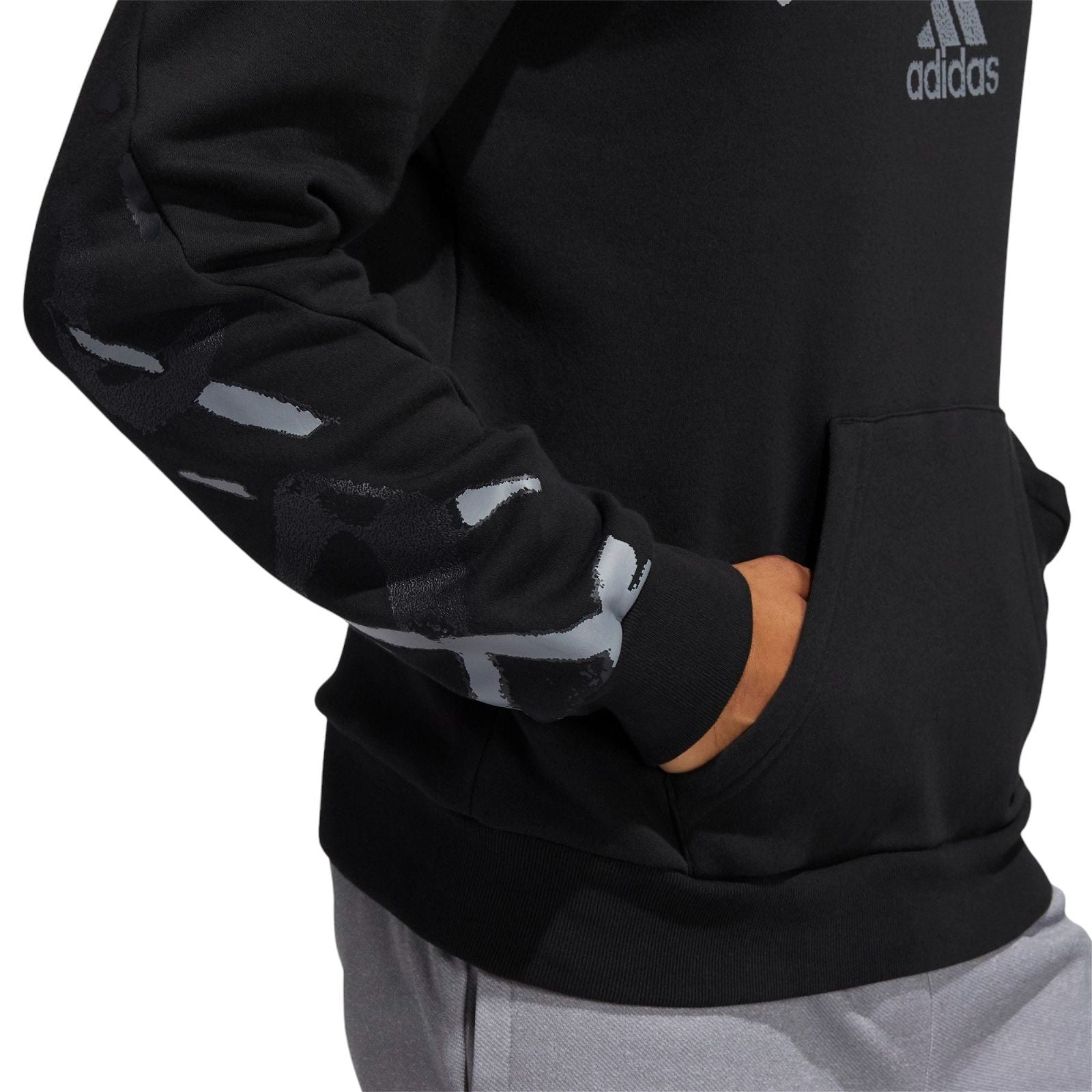adidas Reverse Retro Future Icons Graphic Hoodie - Black - ViaductClothing -  -  