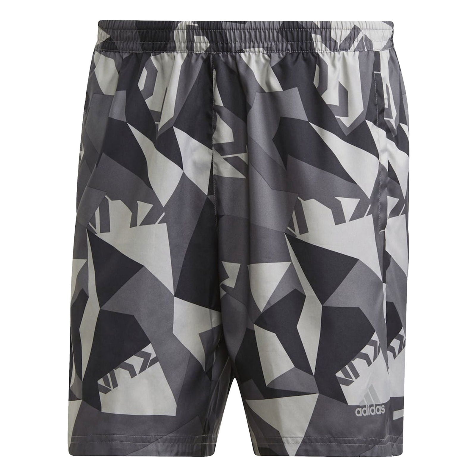 adidas Run It Camo Shorts - Grey - ViaductClothing -  -  