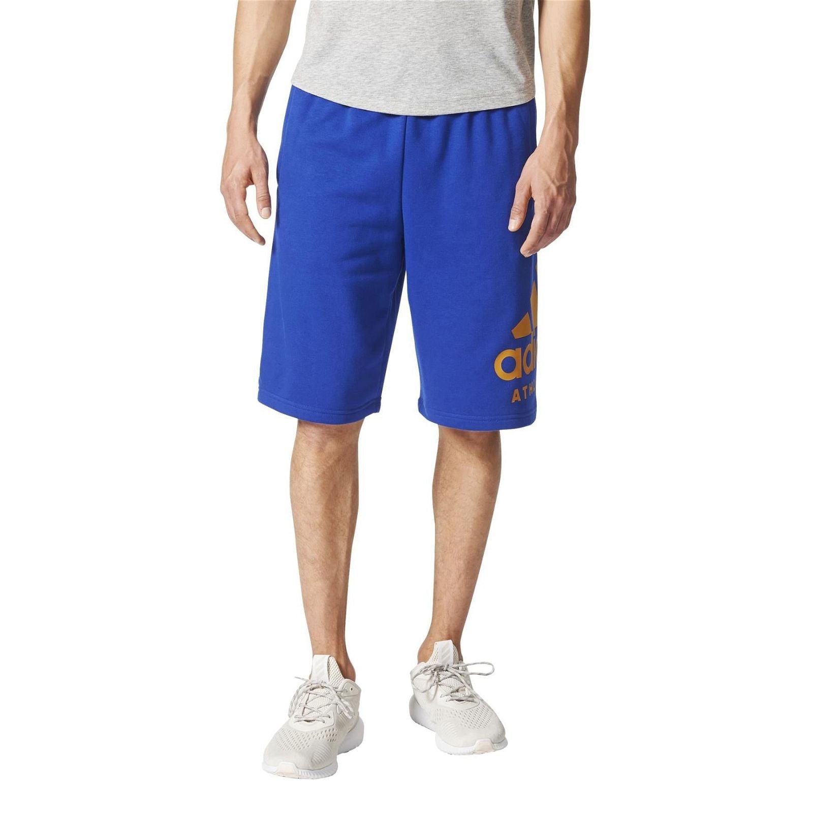 adidas SID Athletics Logo Shorts - Blue - ViaductClothing -  -  