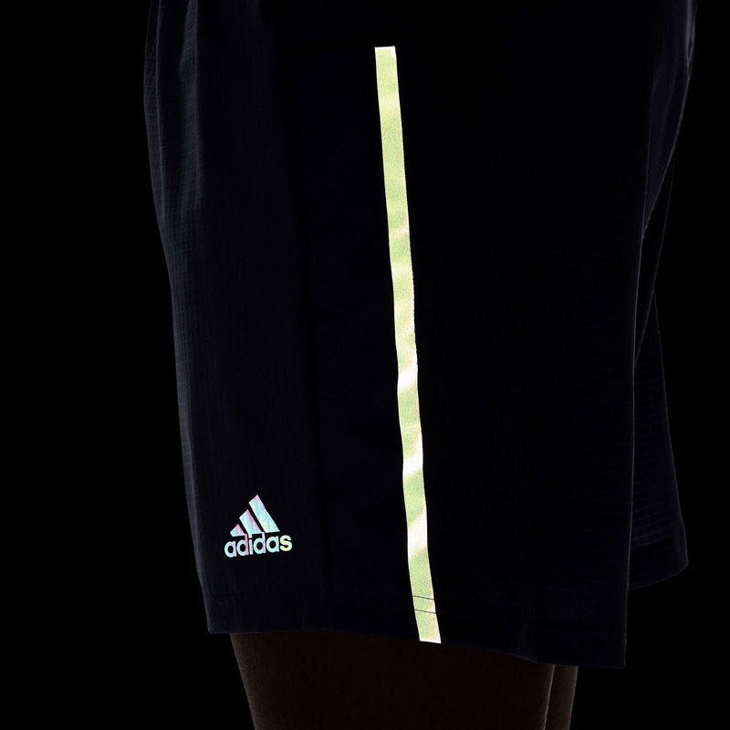adidas Saturday Running 7" Shorts - Blue - ViaductClothing -  -  