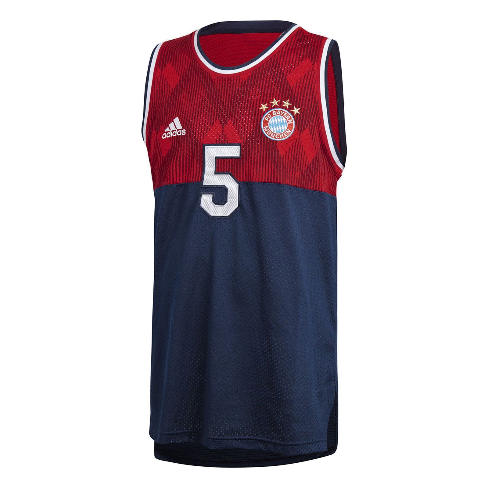 adidas Seasonal Special Tank Top Bayern Munich - Navy - ViaductClothing -  -  