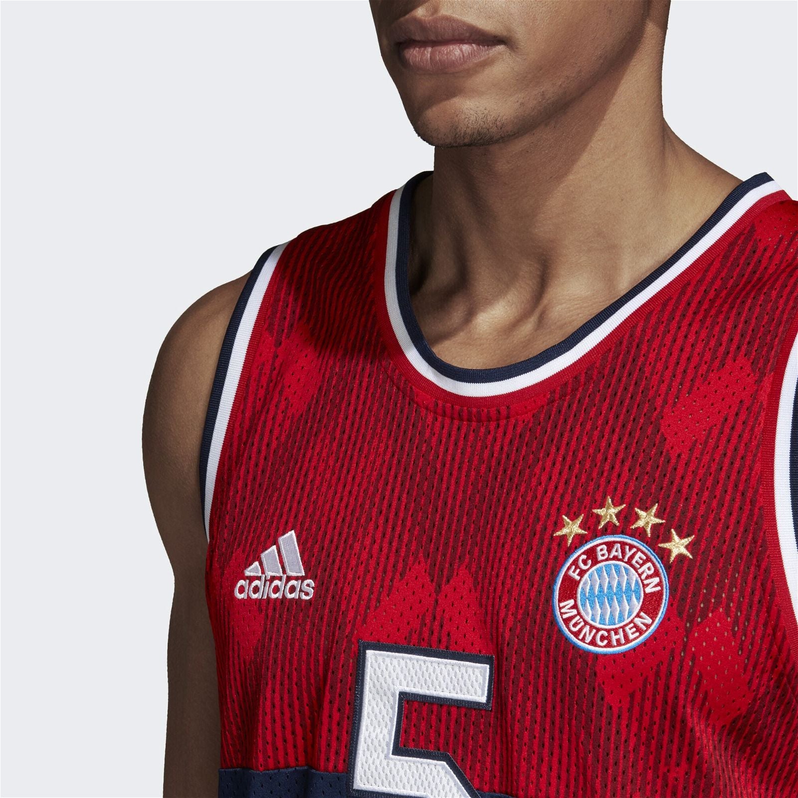 adidas Seasonal Special Tank Top Bayern Munich - Navy - ViaductClothing -  -  